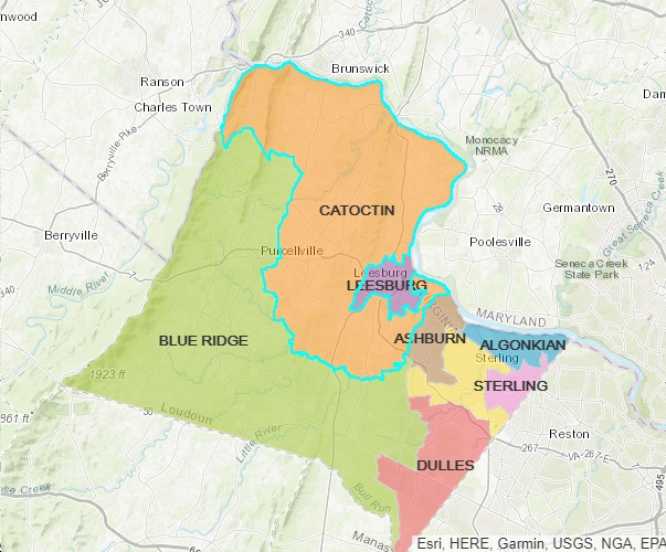 Loudoun County District Map