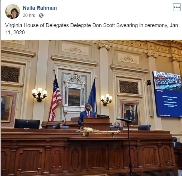 Video, Photos Ceremonial SwearingIn of Newly Elected Virginia House