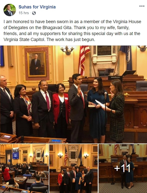 Video, Photos Ceremonial SwearingIn of Newly Elected Virginia House