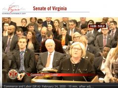 Video: Watered-Down Collective Bargaining Bill Reports from Senate Commerce & Labor Committee