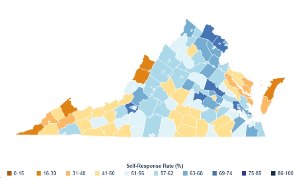 At 60.0%, Virginia Ranks 12th-Best in Nation on Census Response Rate ...