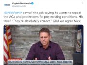 Video: Nick Freitas Says It’s “Absolutely Correct” That He Wants To Repeal the ACA