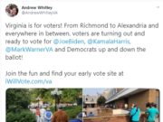 Photos: Virginia Voters Start the Process of Turning Our Country Around From the Trump Disaster