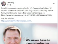 Far-Right Extremist, “Trumpist” Rep. Bob Good (R-VA05) Draws a “Conservative Republican” Primary Challenger