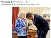 Saturday/New Year’s Day News: “2021: a year of climate crisis in review”; “The truth in 2022 is our strongest weapon against the lies that fed the insurrection”; R.I.P. Betty White; “Miley Cyrus and Pete Davidson Tell 2021 to ‘Go to Hell’”