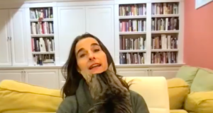Jennifer Boysko and her cat