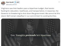 Video: With Veto Session Tomorrow, VA Speaker Don Scott Says, “Don’t let Pretending Glenn shut down the government”