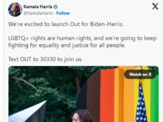 Team Biden-Harris Launches Out for Biden-Harris; “LGBTQ+ rights are human rights, and we’re going to keep fighting for equality and justice for all people.”