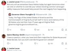 Wednesday News: “Mike Johnson Gambles Speakership on Ukraine. He May Lose.”; “January 6 insurrectionists had a great day in the Supreme Court”; “Seven jurors picked in Trump’s N.Y. trial as judge presses ahead”; Virginia “Veto Session” Day