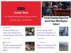 Wednesday News: “Brutal hurricane season should serve as reality check for GOP climate denial”; “Trump Campaign Rages Over Kamala Harris’ Beer With Stephen Colbert”; “The Christian nationalist plan to take over America”; Youngkin FALSELY “stokes fear of vast noncitizen voting”