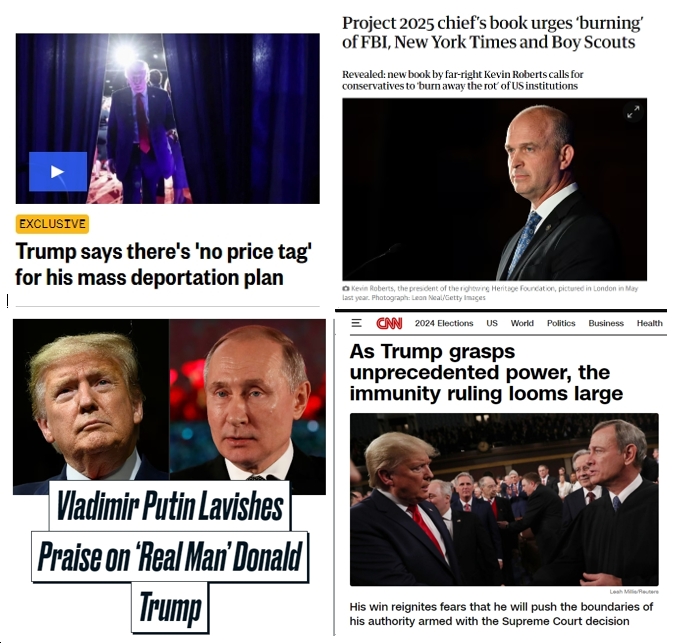 Friday News “Putin congratulates Trump on his election victory”; “No