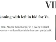 After Failing to Inform Its Readers in 2021 About Who Glenn Youngkin Was, the WaPo Appears Set to Do the Same Next Year in the Winsome Sears vs. Abigail Spanberger Race