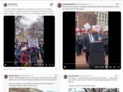 Video: In Richmond, 100s of Protesters Chant “‘Stop the Coup’ in protest of Donald Trump’s flurry of executive actions and Elon Musk’s unprecedented access to federal government systems”