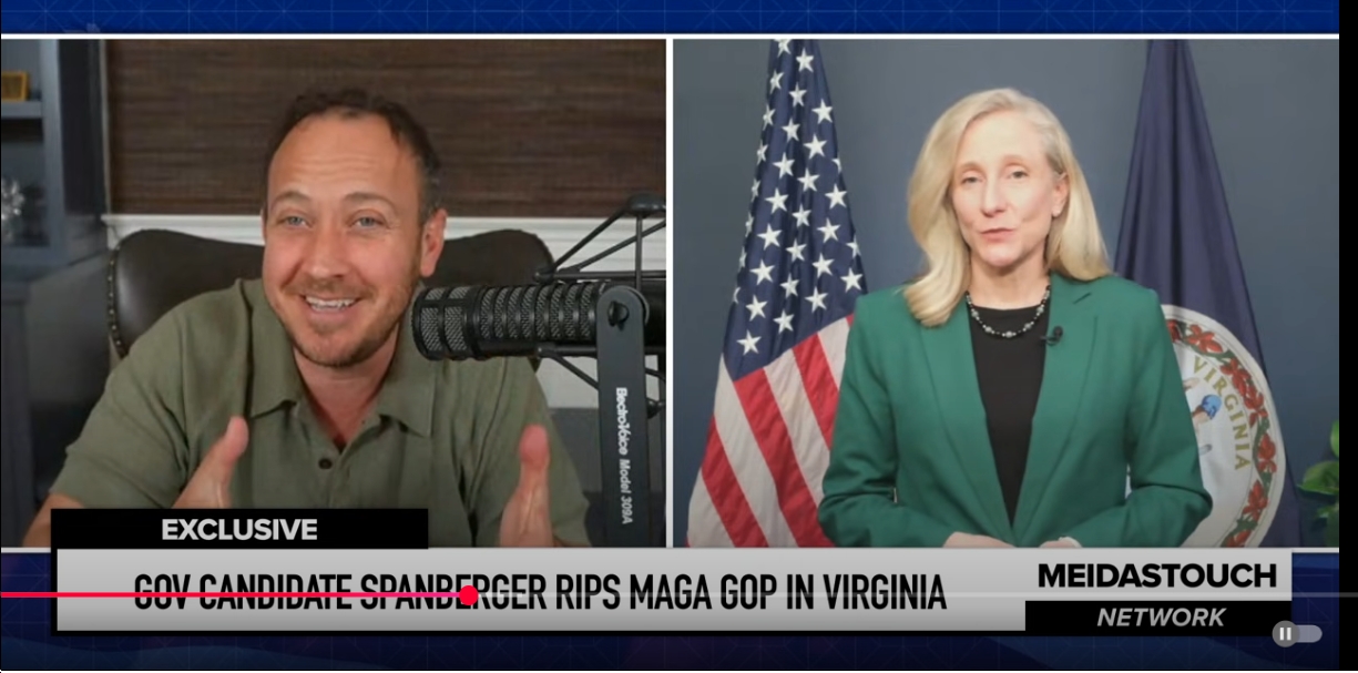 Video: In Interview with Meidas Touch, Abigail Spanberger Says “We’re...
