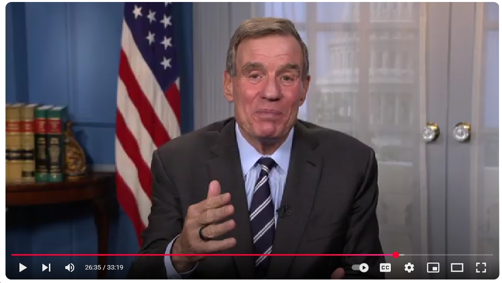 Video: Sen. Mark Warner on His Bill to Require ICE Agents to Be Unmasked – “I can’t go on the Senate floor wearing a bag over my head and introduce a bill; I think the same should be the case for law enforcement.”