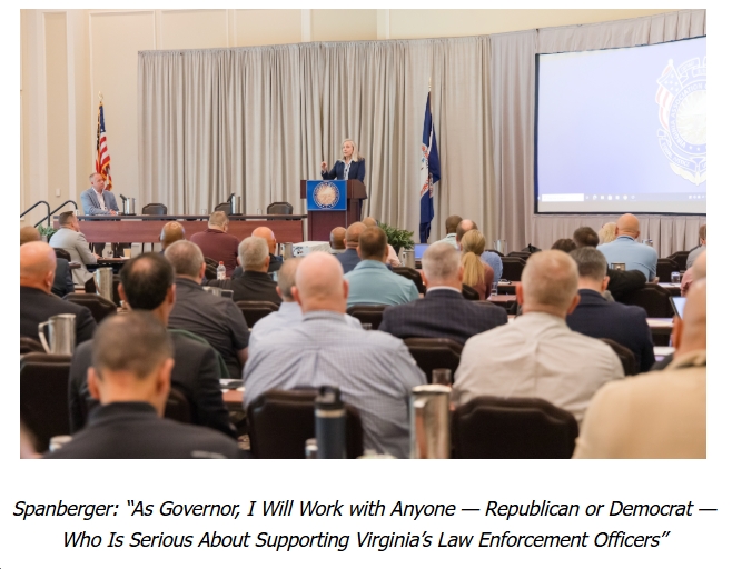 At Virginia Association of Chiefs of Police Annual Conference, Spanberger Outlines Support for Law Enforcement