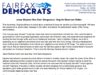 Fairfax County Democrats: “Jason Miyares Has Been Dangerous. Virginia Deserves Better.”