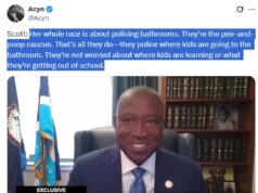 Video: VA Speaker Don Scott Says Winsome Earle-Sears and the VA GOP Are All About “policing bathrooms…they’re the pee-and-poop caucus”