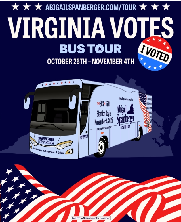 NEW: Spanberger Announces 11-Day “Virginia Votes Bus Tour” on Road to Victory