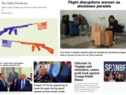 Sunday News: “The Mafia Presidency”; “Flight disruptions worsen as shutdown persists”; “Trump wants Commanders’ new D.C. stadium named for him”; Trump Appears to Snooze During Oval Office Event; “In Virginia and elsewhere, voters push back against Trump White House”