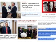 Wednesday News: “Witkoff Advised Russia on How to Pitch Ukraine Plan to Trump”; “The CDC’s troubling new second in command”; “An Example MUST BE SET”; “Gobble-degook: Trump talks turkey and trashes another presidential tradition”; “Youngkin said he is not running for Senate”