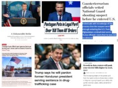 Saturday News: “Trump’s hate-filled rant ignores facts on immigrant crime and economic benefits”; “Dishonorable Strike” – Hegseth “in Legal Peril Over ‘Kill Them All’ Orders”; “Trump Bribing Honduran Voters To Restore Narcotrafficking Government to Power”