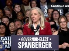 Governor-Elect Spanberger Gets to Work, Announces Transition Team Leadership