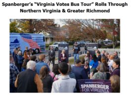 Photos: Spanberger’s “Virginia Votes Bus Tour” Rolls Through Northern Virginia & Greater Richmond