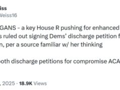 KIGGANS FOLDS AGAIN: Jen Kiggans RULES OUT Bucking Her Party to Prevent Skyrocketing Health Care Costs