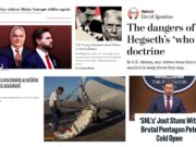 Sunday News: “Trump’s foreign policy vision: Make Europe white again”; “The Trump Administration’s Chaos in the Caribbean”;”SNL”‘s “Brutal Pentagon Pete Cold Open”; “Trump wants to recreate a white America that never existed”