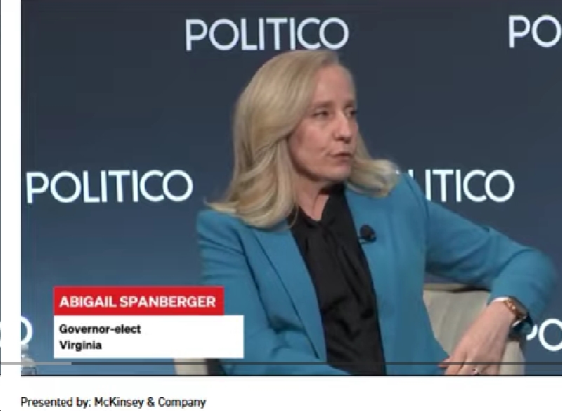 Video: Abigail Spanberger on Trump Giving Himself an A+++++ on the Economy – “I would start by saying I have three daughters in school at the moment & there’s no such thing as an A+ plus plus plus…How many pluses?”