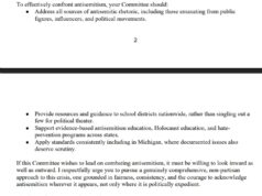 Rep. James Walkinshaw (D-VA11) Says Republicans’ Investigation Into Anti-Semitism in Fairfax County Public Schools – But NOT Into GOP Districts or Within GOP Ranks – “reflects a selective and politicized response to a nationwide crisis”