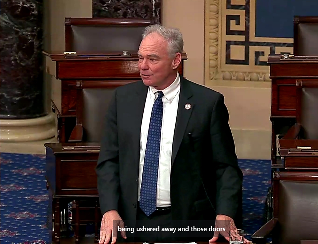 Video: Sen. Tim Kaine “commemorate[s] the fifth anniversary of the January 6, 2021, attack on the U.S. Capitol that led to the tragic death of five law enforcement officers from Virginia”
