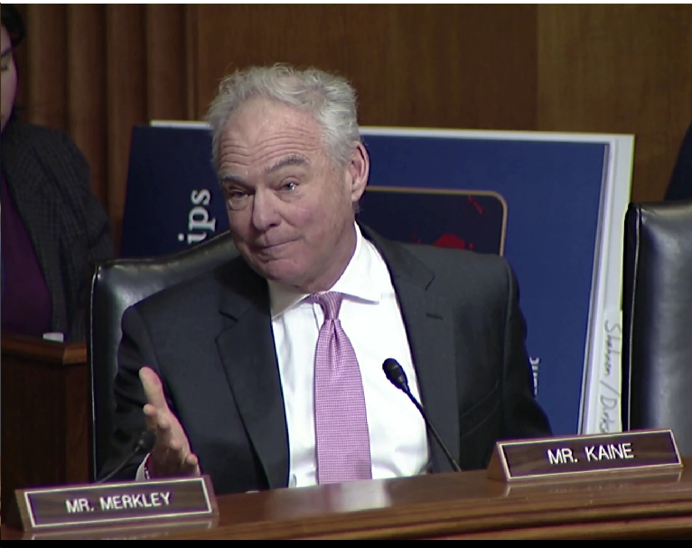 Video: Sen. Tim Kaine Presses Secretary Marco Rubio on Venezuela, Trump Mixing up Greenland and Iceland