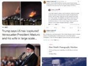 Saturday News: “US launches ‘large-scale strike’ on Venezuela and captures President Maduro, Trump says”; “Trump’s ‘Operation Iranian Freedom’”; “X” Is “Elon Musk’s Pornography Machine”; “How Grok’s sexual abuse hit a tipping point”