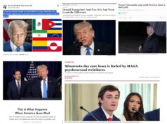 Monday News: “This Is What Happens When America Goes Mad”; Trump “Got a taste of violence and clearly wants more.” (Mexico? Denmark? Colombia? Cuba? Iran?); America Heads Down “Dark Path”; “Minnesota day care hoax is fueled by MAGA psychosexual weirdness”
