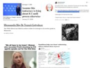 Wednesday News: “The World Sees Trump’s America as a Sad Joke”; “Minneapolis May Be Trump’s Gettysburg”; “Assume this loutocracy is lying about ICE until proven otherwise”; Unhinged Trump Claims Omar “had herself sprayed”; On Redistricting Amendment – “Deep breath. Exhale. Repeat.”