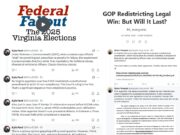 Analysis by Three Lawyers (Two From Virginia) of Tazewell County Judge’s Redistricting Ruling: “a significant departure from established practice”; “outlier”; “probably gets reversed”