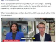 Video: Rep. James Walkinshaw (D-VA11) Says “Republicans in Washington don’t want to acknowledge Donald Trump’s culpability with respect to January 6,” But “This will hang over him for the rest of his life and long beyond the end of his life”