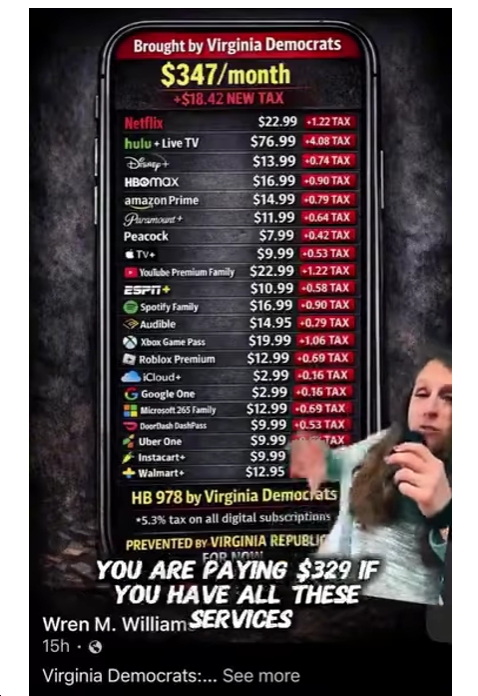 Video: VA Del. Jessica Anderson Pushes Back on Right-Wing “Ragebait,” “Wild Assumption[s],” Distortions and Hyperbole, etc. Against Random Bills