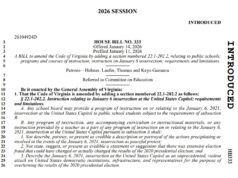 VA House of Delegates Passes Bills by Del. Dan Helmer to Keep January 6th Insurrection in History Books, Ban “Musk Lotteries”