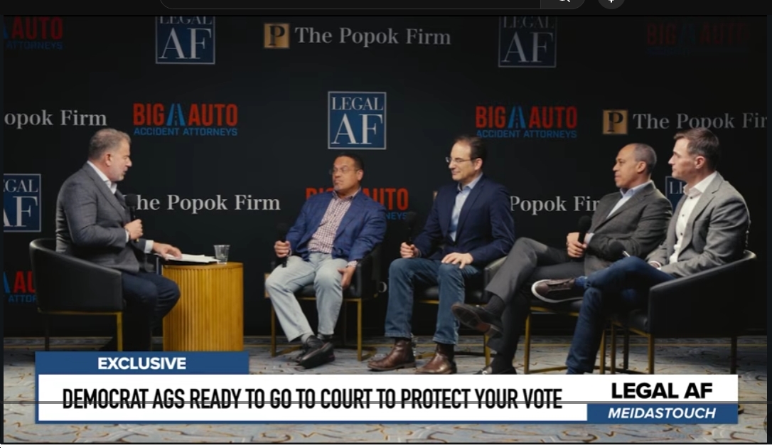 Video: Speaking at Democratic AG’s Conference, Jay Jones Says Trump “probably doesn’t like the fact that I’m sitting in this seat, but here I am ready to defend [against] anything that he’s trying to do.”