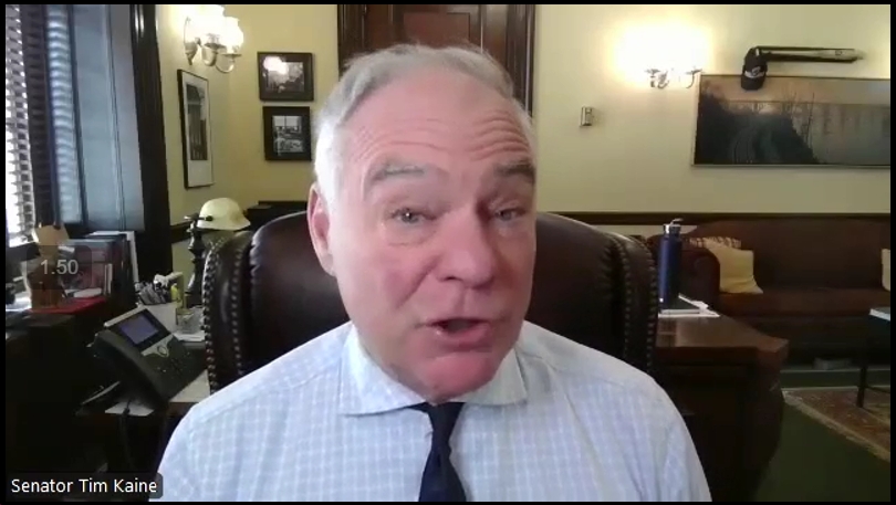 Video: Sen. Tim Kaine Says Trump Using His DoJ to Go After Sen. Mark Kelly, etc. “is tyranny pure and simple…what dictatorships do”