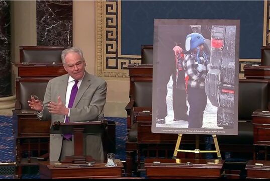 Video: Sen. Tim Kaine Blasts Trump’s Villainization of Immigrants, Says In Fact They’ve Been “Part of the Great Success of This Nation”