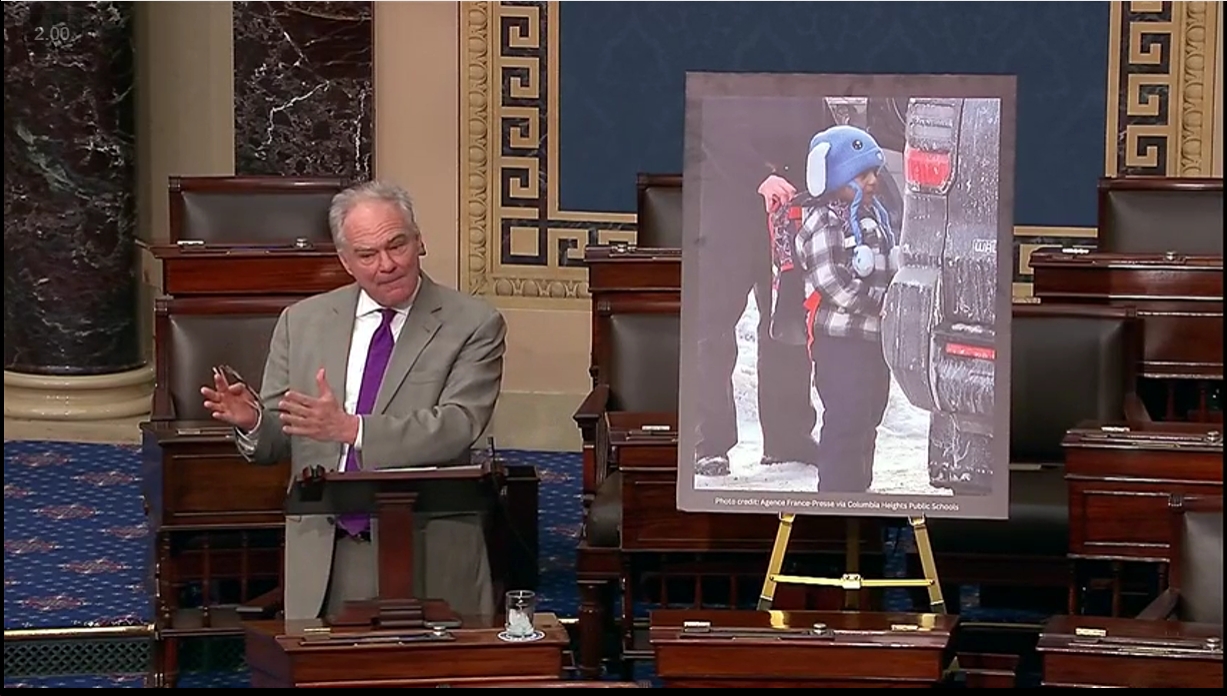 Video: Sen. Tim Kaine Blasts Trump’s Villainization of Immigrants, Says In Fact They’ve Been “Part of the Great Success of This Nation”