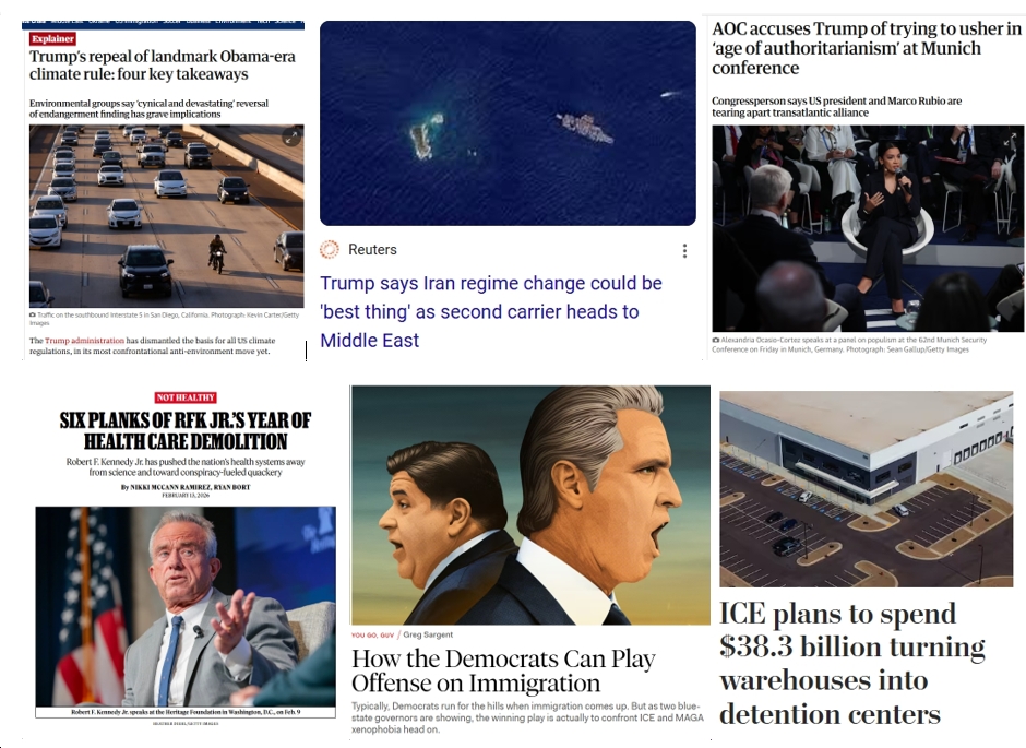 Saturday News: Trump’s “cynical and devastating’ reversal of endangerment finding has grave implications'”; For Dems, “the winning play is actually to confront ICE and MAGA xenophobia head on”; In First Year, RFK Jr. Moved U.S. Healthcare “away from science and toward conspiracy-fueled quackery”