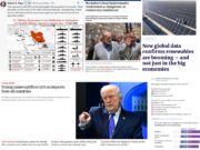 Sunday News: “Renewables Are Booming” Worldwide; Trump Deploys Nearly 1/2 of U.S. Air Power Near Iran; Huckabee’s Batsh** Comments Stir Backlash; “Trump raises tariffs to 15% on imports from all countries”; 60% Disapprove of Trump Ahead of SOTU Address