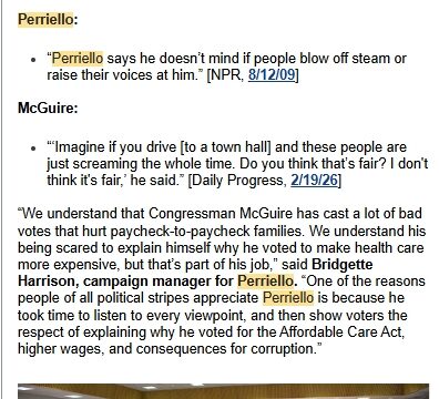 The Town Hall: A Tale of Two Virginia Congressmen