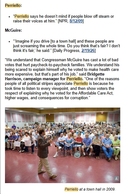 The Town Hall: A Tale of Two Virginia Congressmen