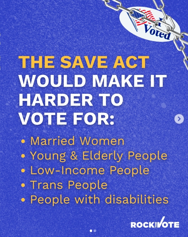 Your Vote Is at Risk: “SAVE Act” Targets Women, Seniors, and Veterans – And Virginia Republicans All Voted for It!